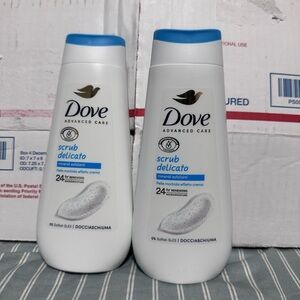 Dove Advanced Care Scrub Delicato Body Wash